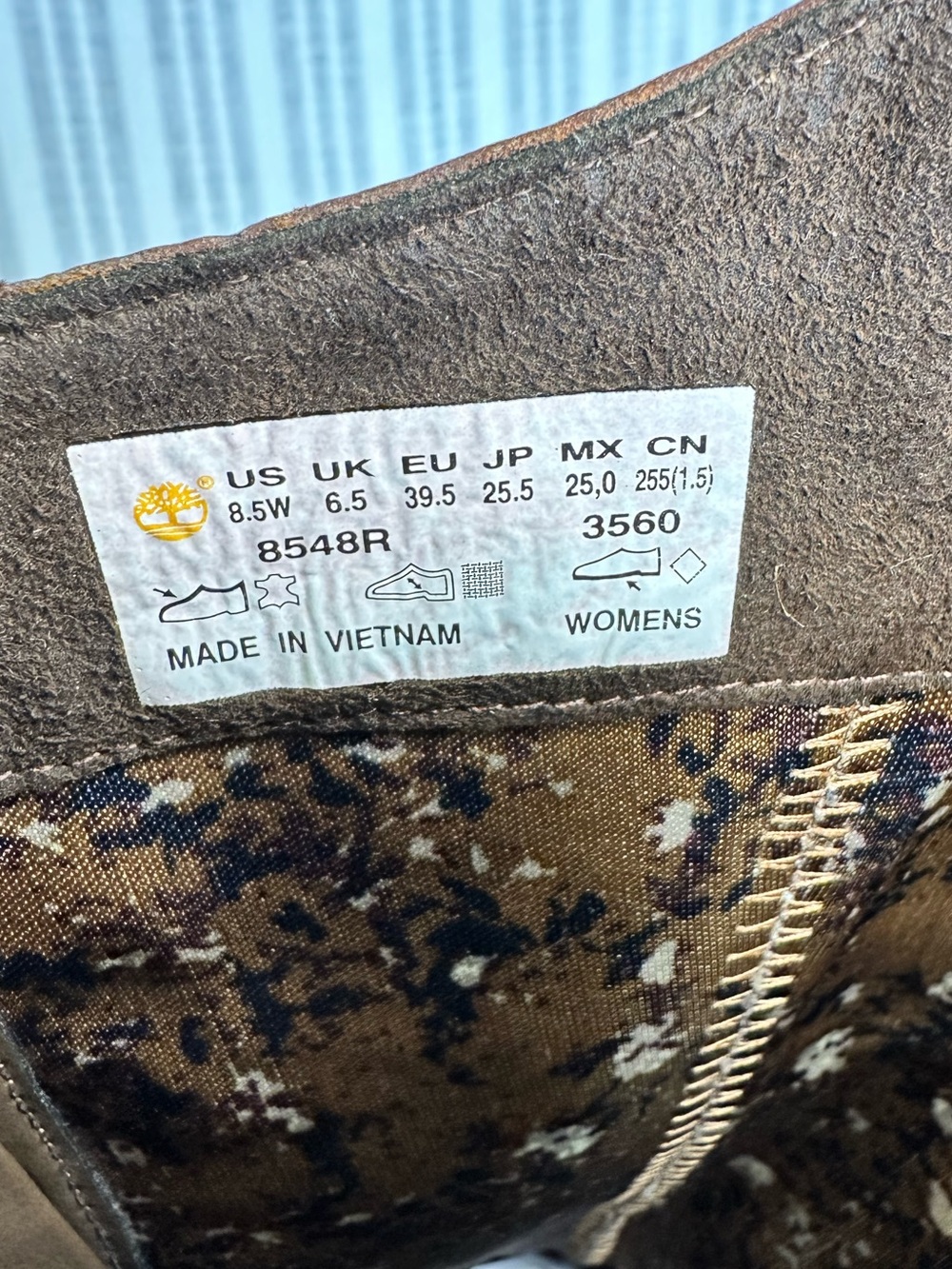 Timberland Savin Hill Brown Tall Boot Tobacco 8.5W - Picture 8 of 9